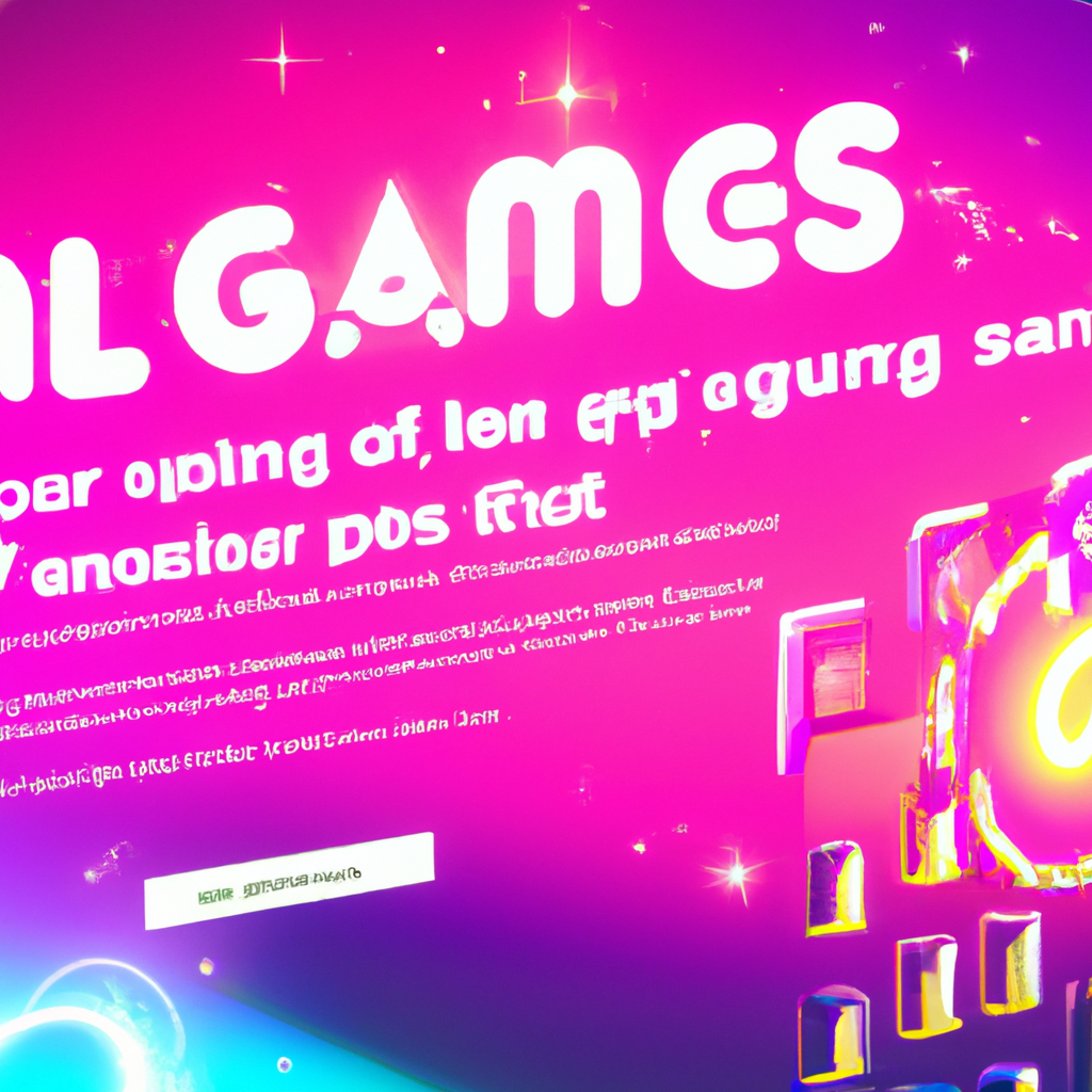 Hero composite showing neon arcade interface with modular UI panels